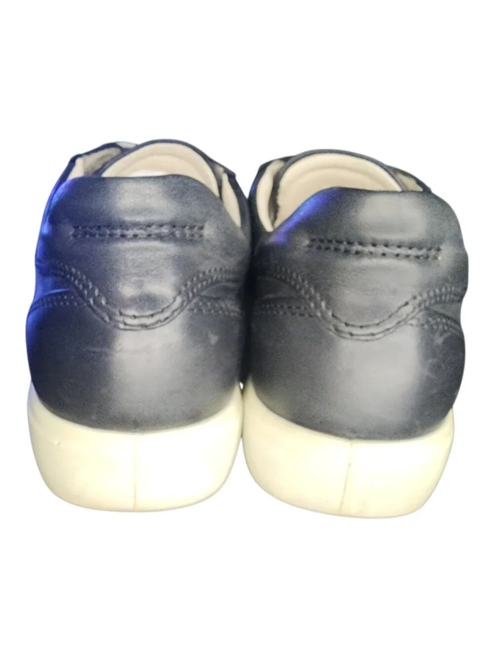 Ecco Leather Soft Sneakers, Womens 38 EU (7-7.5 US) - Picture 6 of 11